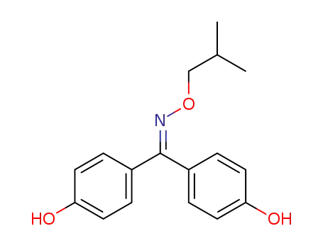 bis(4-hydroxyphenyl)methanone O-isobutyl oxime