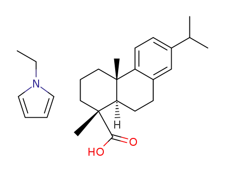 N-ethylpyrrolidinium dehydroabietate