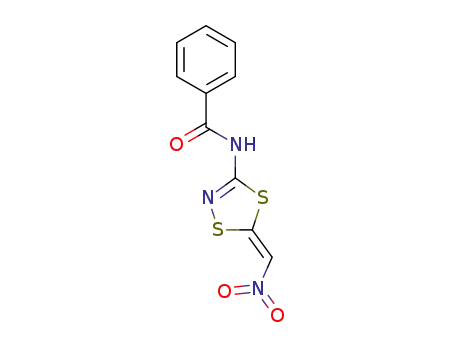 (Z)-N-(5-(nitromethylene)-1,4,2-dithiazol-3-yl)benzamide