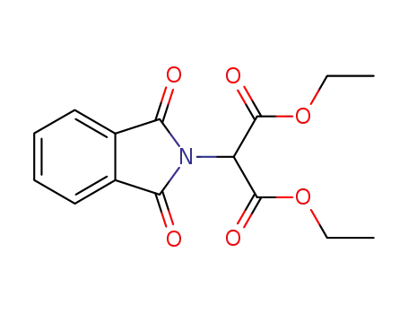Molecular Structure of 5680-61-5 (PHTHALIMIDOMALONIC ACID DIETHYL ESTER)
