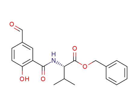 5-formyl-2-hydroxy-benzoylvaline benzyl ester