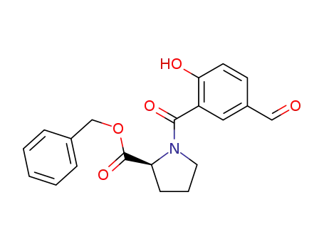 5-formyl-2-hydroxy-benzoylproline benzyl ester