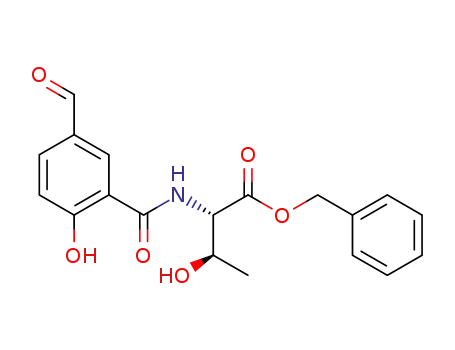 5-formyl-2-hydroxy-benzoylthreonine benzyl ester