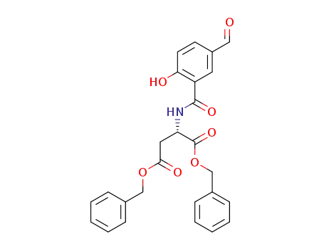 5-formyl-2-hydroxy-benzoylaspartic acid dibenzyl ester