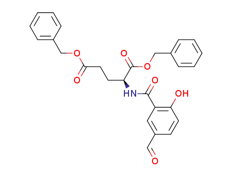 5-formyl-2-hydroxy-benzoylglutamic acid dibenzyl ester