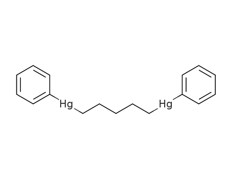 Hg,Hg'-diphenyl-Hg,Hg'-pentanediyl-di-mercury