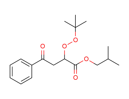 isobutyl 2-(tert-butylperoxy)-4-oxo-4-phenylbutanoate