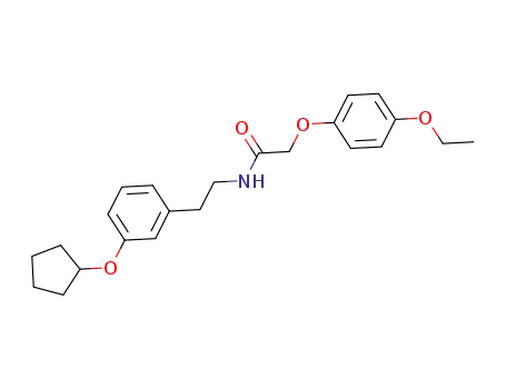N-(3-(cyclopentyloxy)phenethyl)-2-(4-ethoxyphenoxy)acetamide