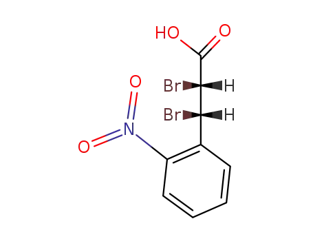 (2RS,3SR)-2,3-dibromo-3-(2-nitrophenyl)propanoic acid