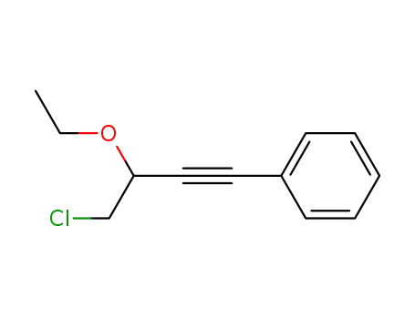 ethyl-(1-chloromethyl-3-phenyl-prop-2-ynyl)-ether