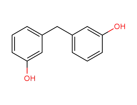 Molecular Structure of 10193-50-7 (3,3'-Methylenebisphenol)
