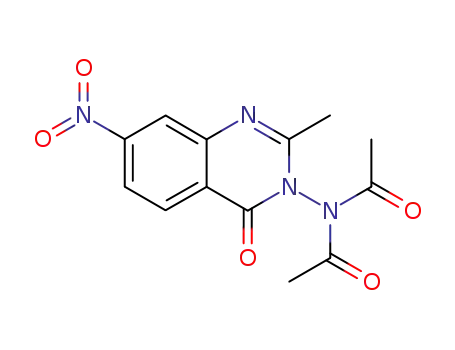 N-(2-methyl-7-nitro-4-oxo-4H-quinazolin-3-yl)-diacetamide