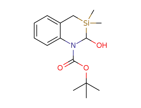 tert-butyl 2-hydroxy-3,3-dimethyl-3,4-dihydrobenzo[e][1,3]azasiline-1(2H)-carboxylate