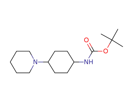 tert-butyl (trans-4-(piperidin-1-yl)cyclohexyl)carbamate