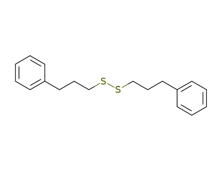 Molecular Structure of 89987-96-2 (Disulfide, bis(3-phenylpropyl))