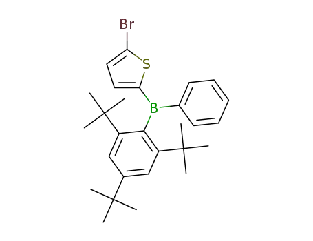 (5-bromothiophen-2-yl)(phenyl)(2,4,6-tri-tert-butylphenyl)-borane