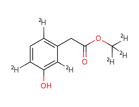 [D3]methyl [2,4,6‐D3]‐3‐hydroxyphenylethanoate