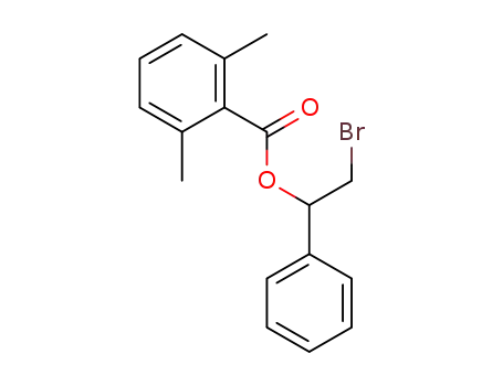 2-bromo-1-phenylethyl 2,6-dimethylbenzoate