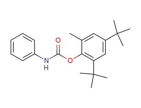 phenyl-carbamic acid-(2,4-di-tert-butyl-6-methyl-phenyl ester)