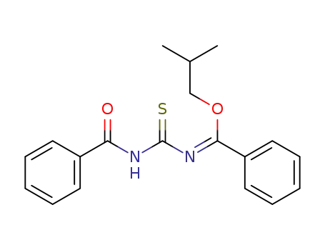 N-benzoylthiocarbamoyl-benzimidic acid isobutyl ester