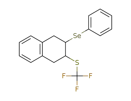 (3-(phenylselanyl)-1,2,3,4-tetrahydronaphthalen-2-yl)(trifluoromethyl)sulfane