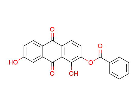 2-benzoyloxy-1,7-dihydroxy-anthraquinone