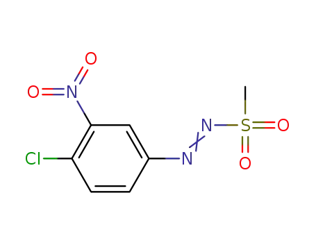 1-(4-chloro-3-nitrophenyl)-2-(methylsulfonyl)diazene