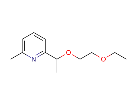 2-(1-(2-ethoxyethoxy)ethyl)-6-methylpyridine