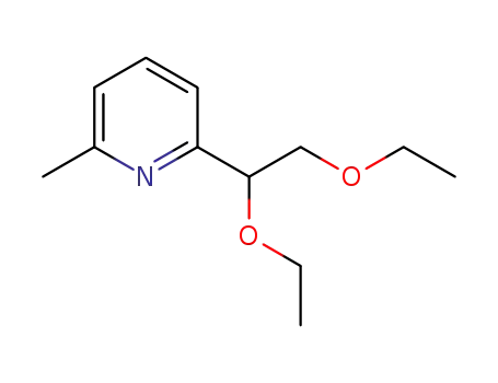 2-(1,2-diethoxyethyl)-6-methylpyridine
