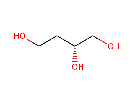 Molecular Structure of 70005-88-8 ((R)-(+)-1,2,4-Butanetriol)
