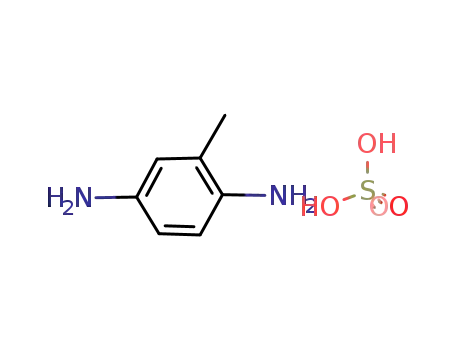 Molecular Structure of 615-50-9 (2,5-Diaminotoluene sulfate)
