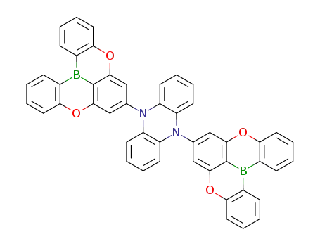 5,10-di(5,9-dioxa-13b-boranaphtho[3,2,1-de]anthracen-7-yl)-5,10-dihydrophenazine