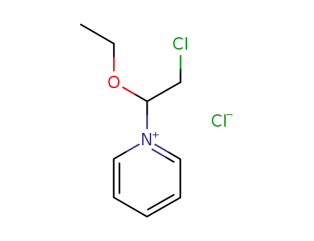 1-(1-ethoxy-2-chloro-ethyl)-pyridinium; chloride
