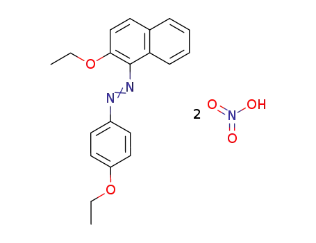 (2-ethoxy-[1]naphthyl)-(4-ethoxy-phenyl)-diazene; dinitrate