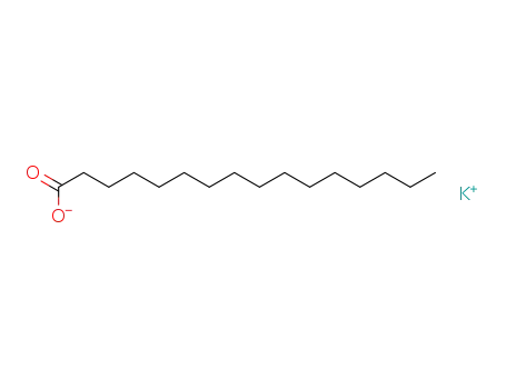 Molecular Structure of 2624-31-9 (POTASSIUM PALMITATE)