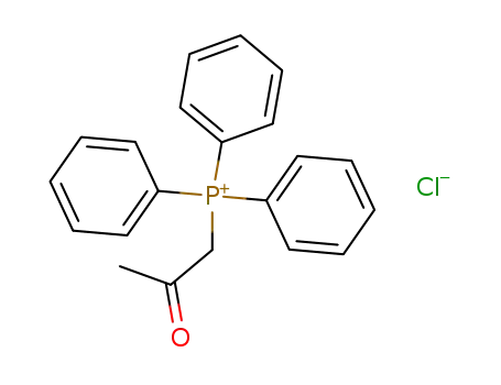 Molecular Structure of 1235-21-8 (ACETONYLTRIPHENYLPHOSPHONIUM CHLORIDE)