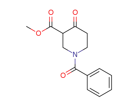1-benzoyl-4-oxo-piperidine-3-carboxylic acid methyl ester