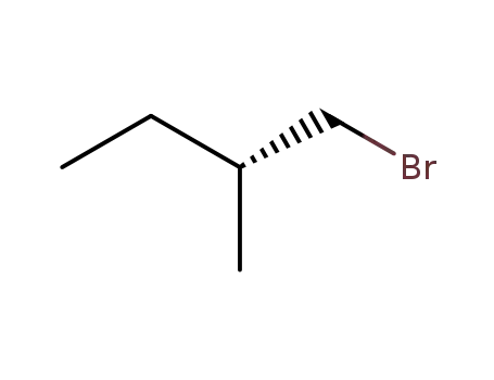 Molecular Structure of 99032-67-4 ([R,(-)]-1-Bromo-2-methylbutane)
