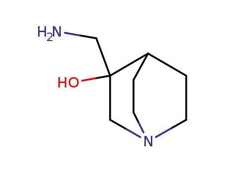 3-aminomethyl-3-hydroxy-1-azabicyclo[2.2.2]octane
