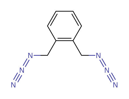 Molecular Structure of 102437-79-6 (Benzene, 1,2-bis(azidomethyl)-)