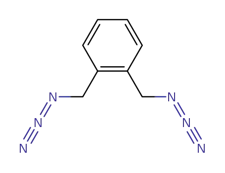 Molecular Structure of 102437-79-6 (Benzene, 1,2-bis(azidomethyl)-)