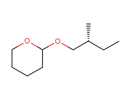 Molecular Structure of 130856-00-7 (2H-Pyran, tetrahydro-2-[(2R)-2-methylbutoxy]-)