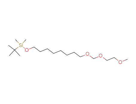 Molecular Structure of 91898-31-6 (2,5,7,16-Tetraoxa-17-silanonadecane, 17,17,18,18-tetramethyl-)