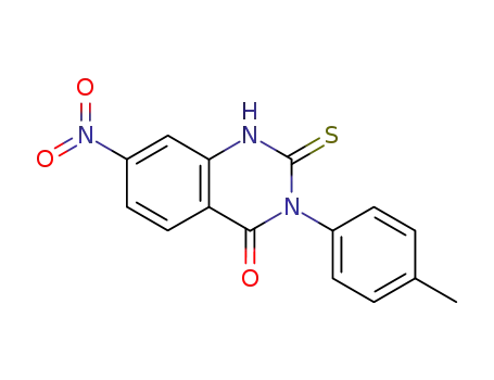 7-Nitro-2-thioxo-3-p-tolyl-2,3-dihydro-1H-quinazolin-4-one