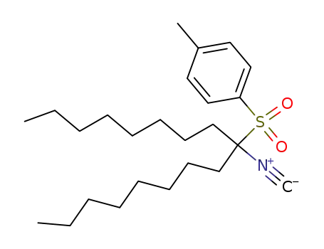 9-tosyl-9-heptadecyl isocyanide