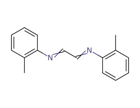 Molecular Structure of 51479-97-1 (Benzenamine, N,N'-1,2-ethanediylidenebis[2-methyl-)