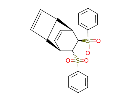 (1R,6S,9R,10R)-9,10-Bis-benzenesulfonyl-tricyclo[4.2.2.02,5]deca-3,7-diene