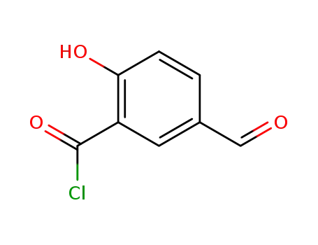 5-Formyl-2-hydroxy-benzoyl chloride