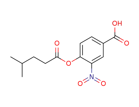 4-carboxy-2-nitrophenyl 4-methylpentanoate