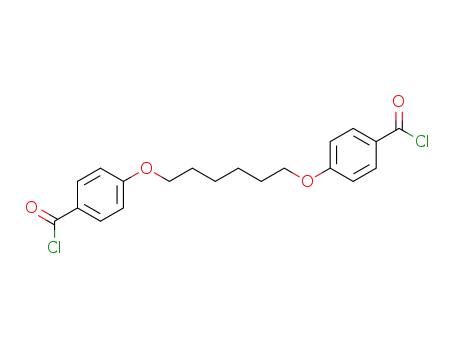 4,4′-hexylenedioxydibenzoyl chloride